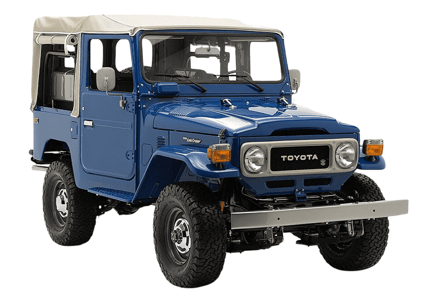 Classic Toyota Land Cruiser FJ40 off-road vehicle
