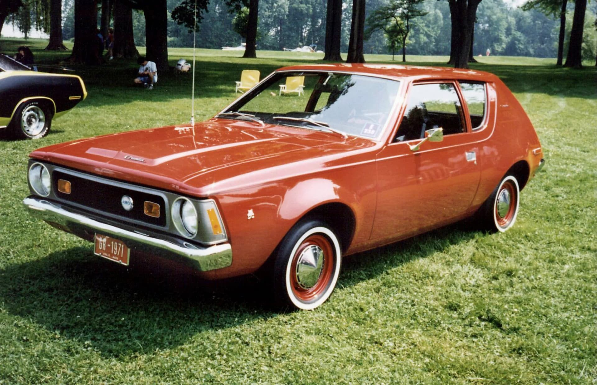 The AMC Gremlin, a car that looked like someone chopped off the back of a sports car