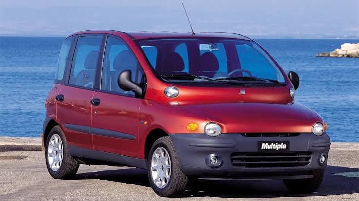 The Fiat Multipla, a car so ugly it is almost endearing