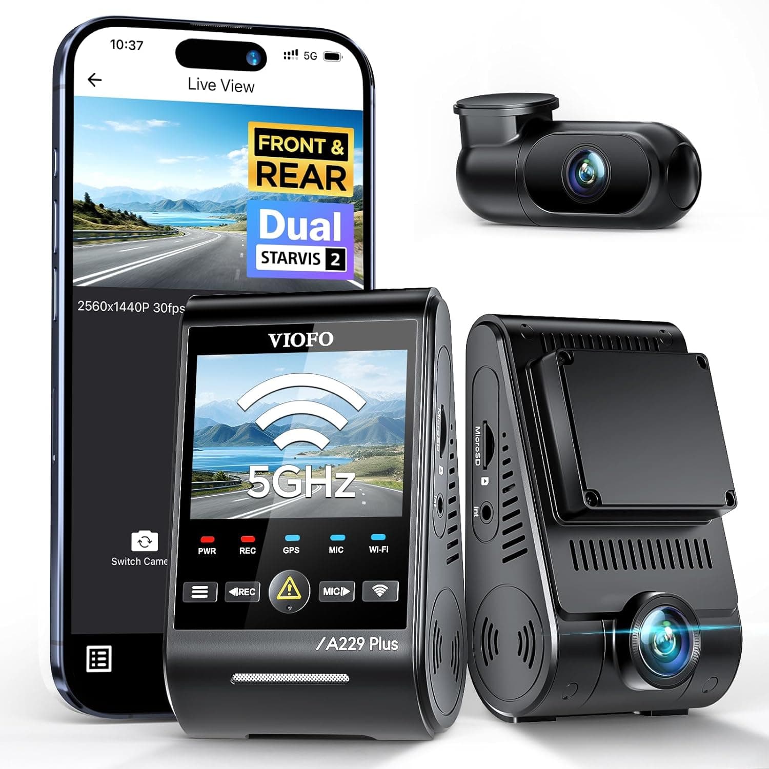 VIOFO A229 Pro 4K Dash Cam